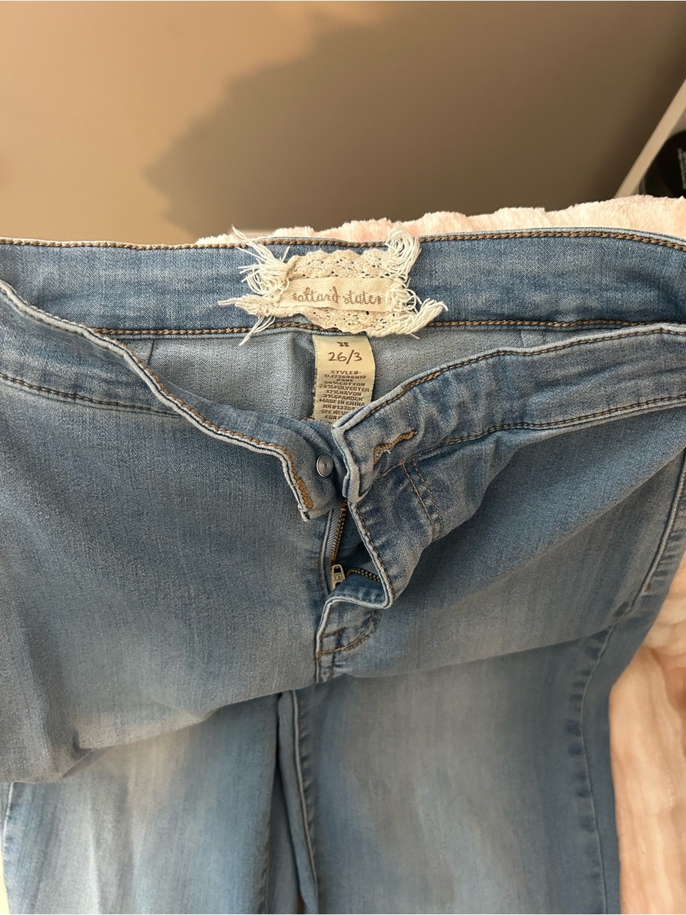 Altar'd State Light Blue High-Rise Women's Jeans
